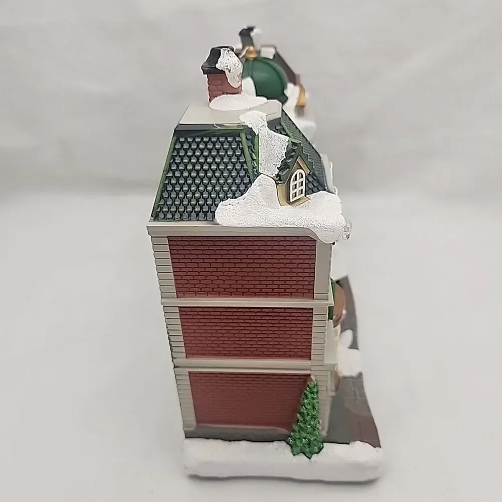 House Moments in Time Nature's Mark 1929 Christmas Village LED Lights and Music